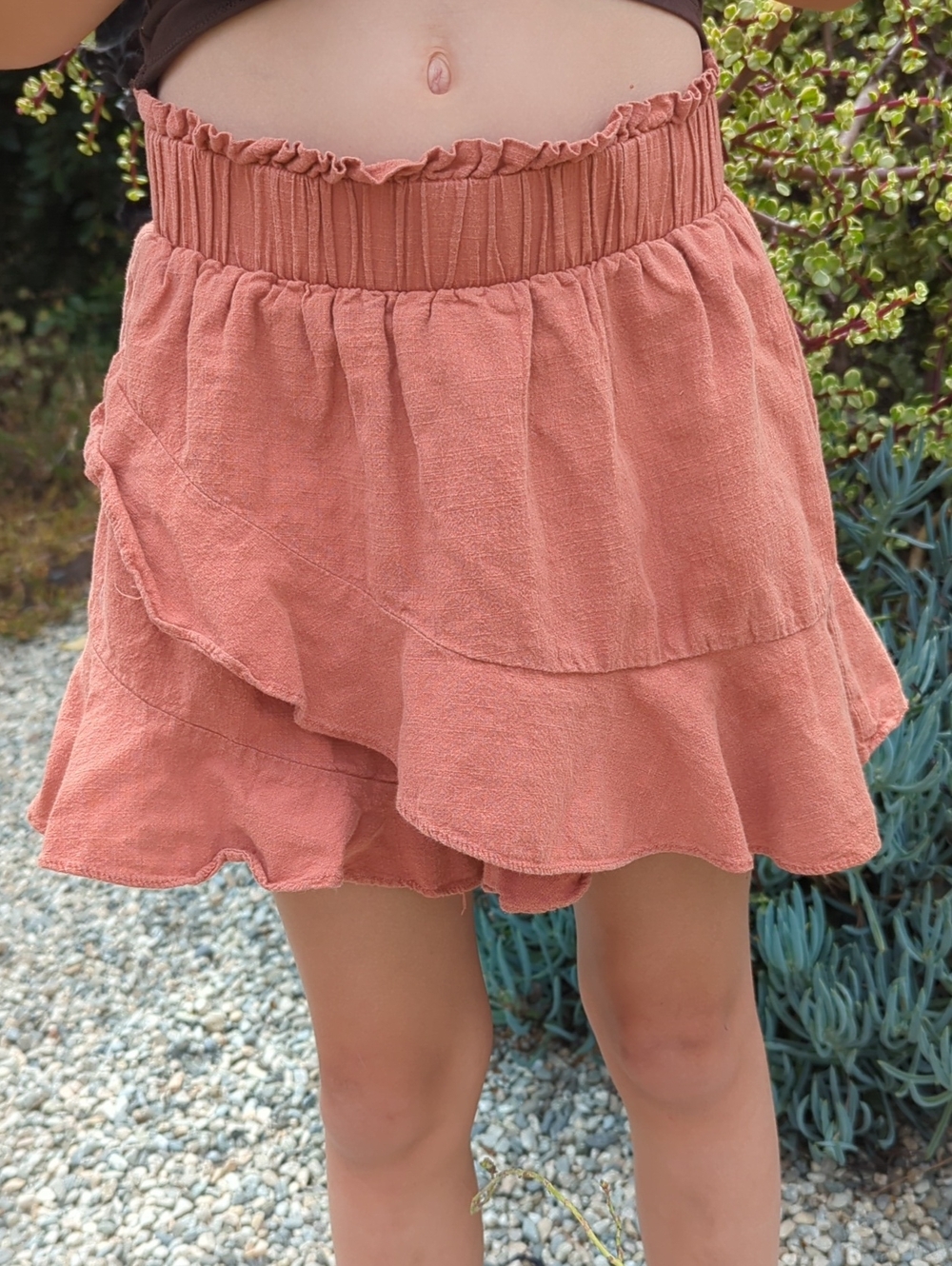 Kids Ruffle Skort